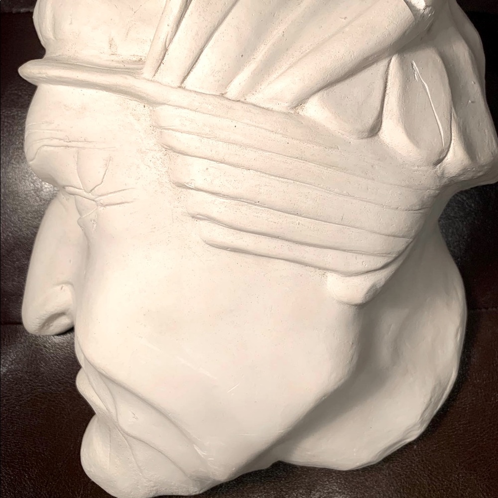 Sculpture of head